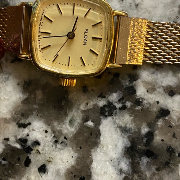 Vintage wind-up sloan watch running - Picture 15 of 16